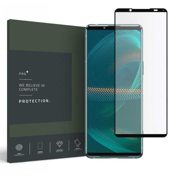 2-PACK Xperia 5 III Härdat Glas 0.26mm 9H Fullframe Transparent