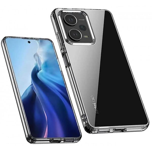 Xiaomi Redmi Note 12 5G iskuja vaimentava silikonikotelo Simple