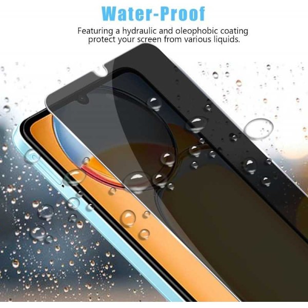 Xiaomi Redmi 13C 4G Privacy Härdat glas 0.26mm 2.5D 9H