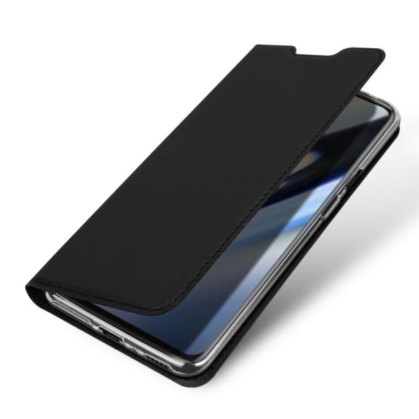 OnePlus 7 Pro Exclusive Flip Case Smooth-kortspor Black