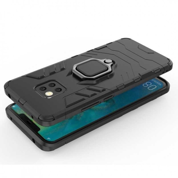 Mate 20 Pro Stöttåligt Skal med Ringhållare ThinArmor (LYA-L29) Svart