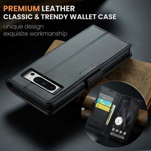 CaseMe Skin Pro Case Google Pixel 8 Pro Black