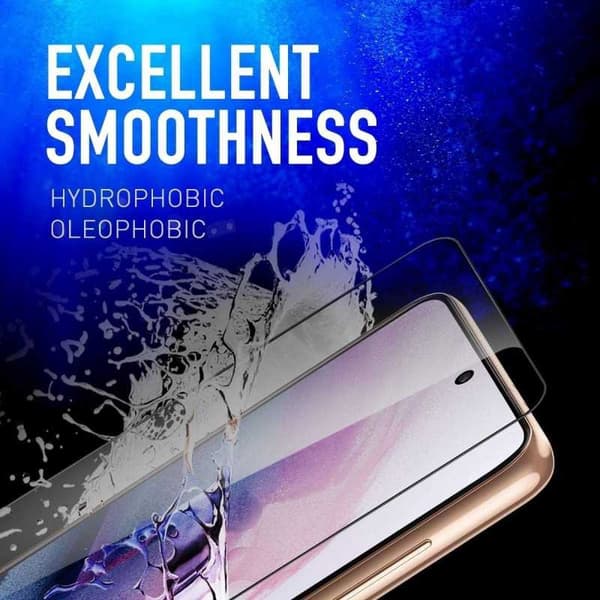 2-PACK Samsung S22 Hærdet glas 0,26mm 9H Fullframe Transparent