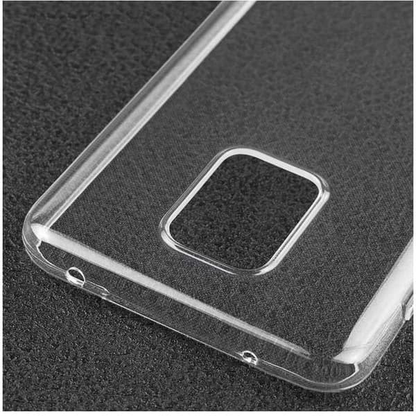 Xioami Note 9 iskuja vaimentava pehmeä kansi Simple Transparent