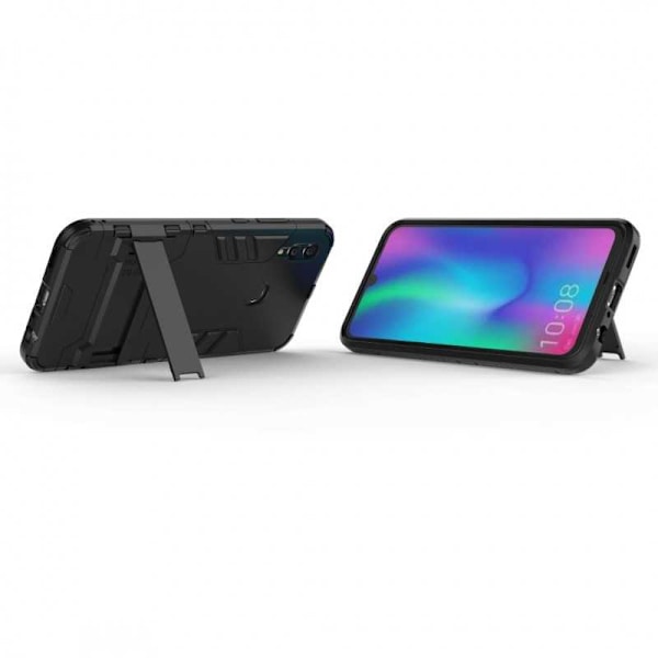 Huawei P Smart 2019 iskunkestävä kotelo, jossa Kickstand ThinArmor Black