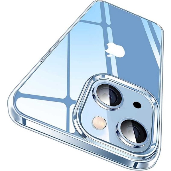 iPhone 15 stødabsorberende silikone cover Enkelt