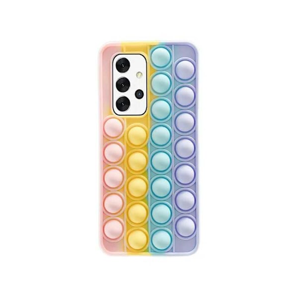 Samsung A32 4G beskyttelsescover Fidget Toy Pop-It V2 Multicolor