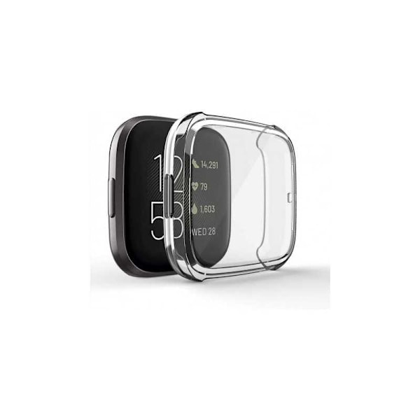 Fuld dækning Ultratynd TPU Cover Fitbit Versa 3 Liquid Transparent