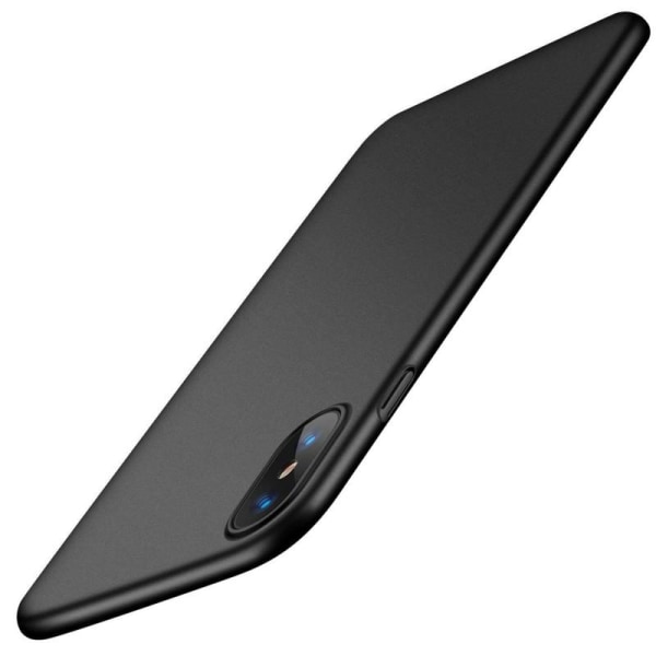 iPhone XS Max Ultrathin mattamusta kansi Basic V2 Black
