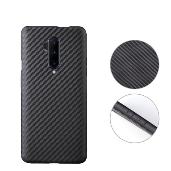 OnePlus 7T Pro Shockproof Cover FullCarbon V2 Black