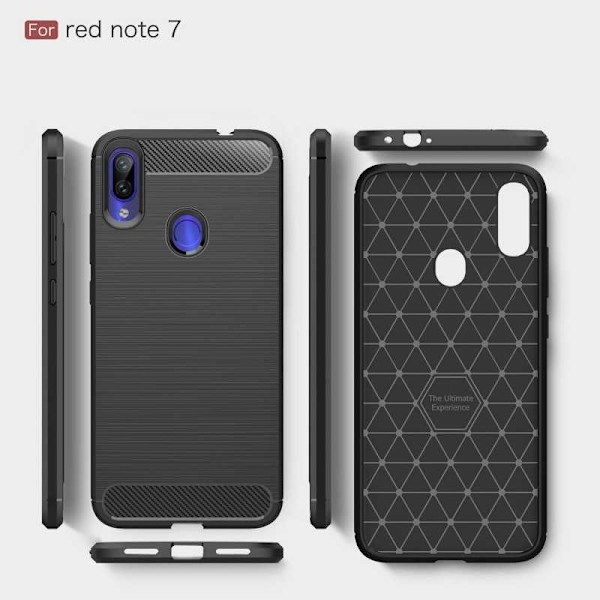 Xiaomi Redmi Note 7 Shockproof Shell SlimCarbon Black