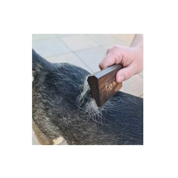 Koiran harja karkeille hiuksille