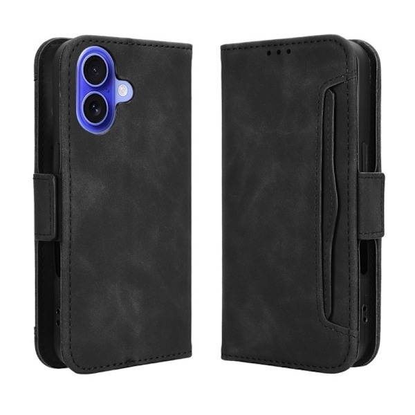 iPhone 16 Plånboksfodral PU-Läder 6-FACK Winston V3