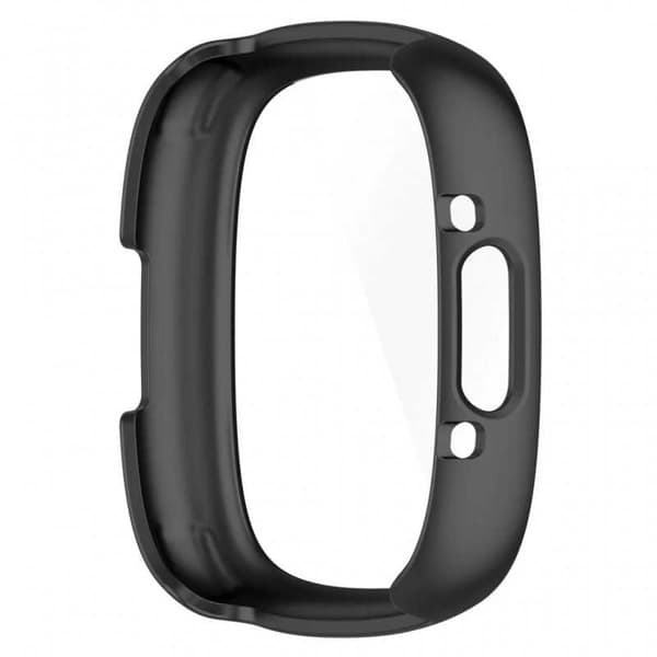 Heltäckande Skal Fitbit Sense / Versa 3 Härdat Glas 9H Transparent