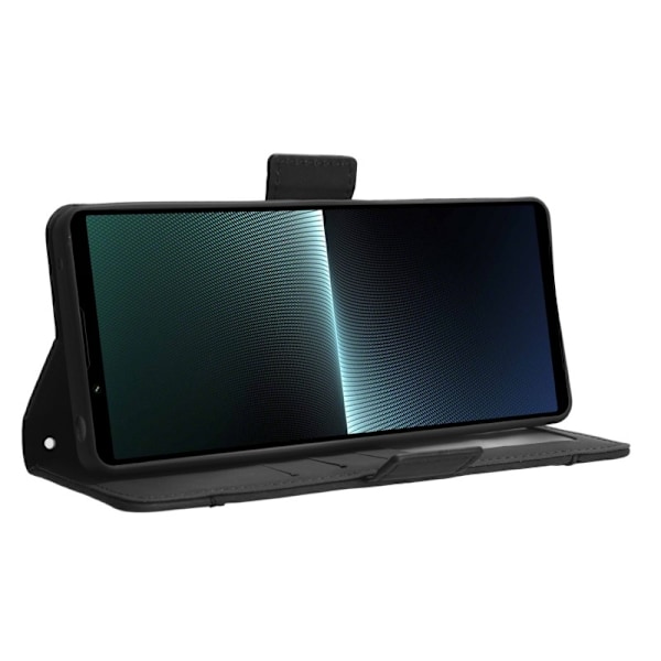 Xperia 1 VI Plånboksfodral PU-Läder 6-FACK Winston V3 Svart