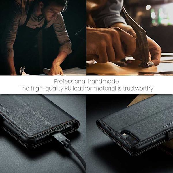 CaseMe Skin Pro Fodral iPhone 7 Plus / 8 Plus Svart