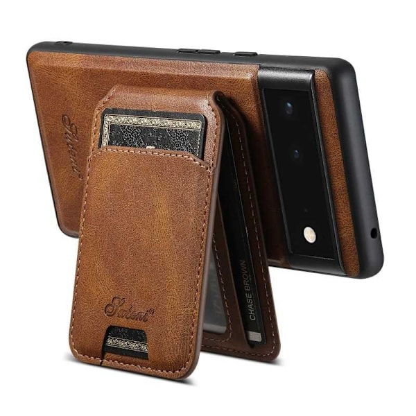 Suteni™ 2in1 Magsafe etui med kortholder Google Pixel 6 Pro - Svart