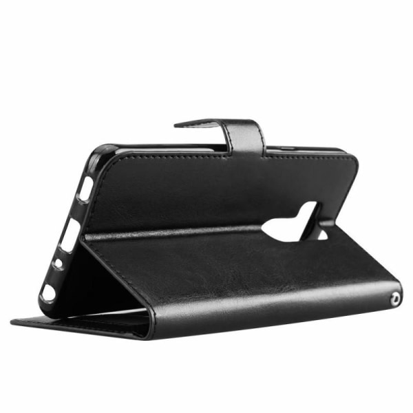 LG G7 ThinQ Wallet Case PU-Læder 4-KOMPARTMENT Evry Black