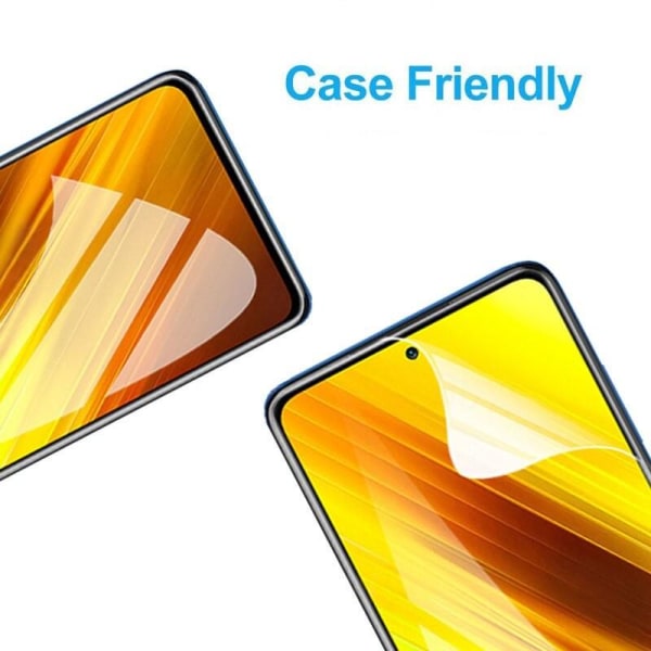 3-PAKK Xiaomi Poco X3 NFC Premium CrystalClear beskyttelsesfilm Transparent