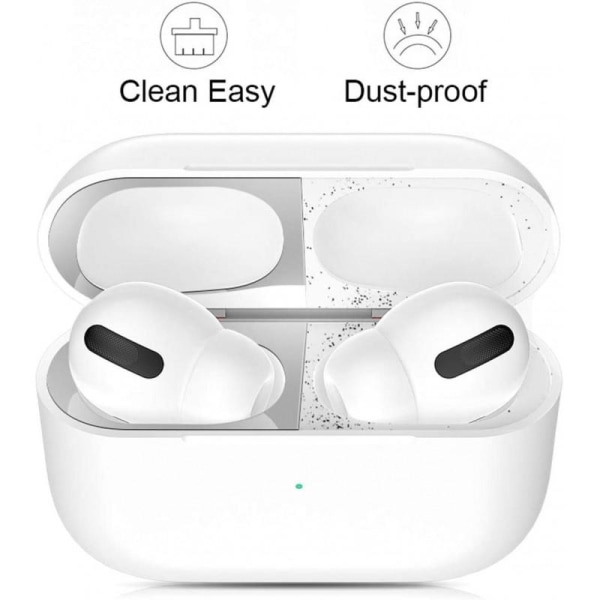 2-PACK AirPods Pro Dust Guard Rosa guld