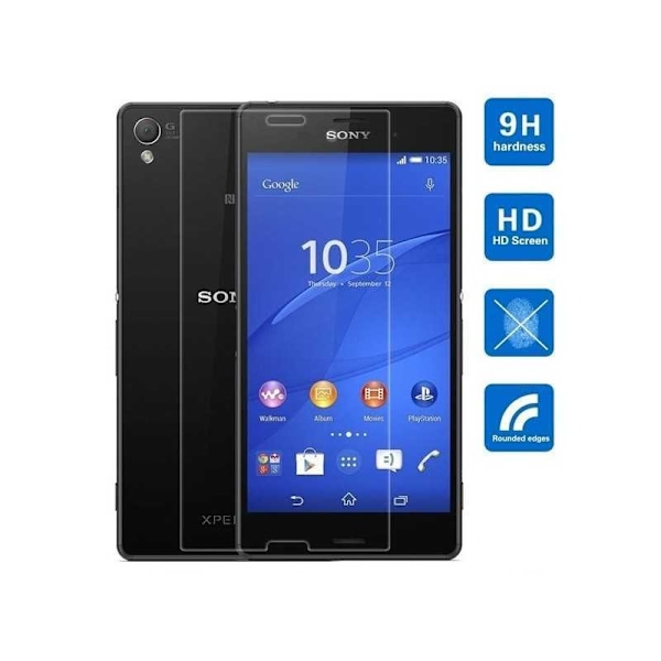 2-PACK Xperia Z5 Compact karkaistu lasi 0,26mm 2,5D 9H Transparent