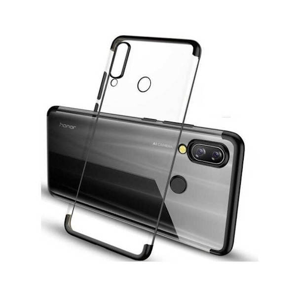 Huawei Y6 2019 Stötdämpande Gummiskal V2 Svart