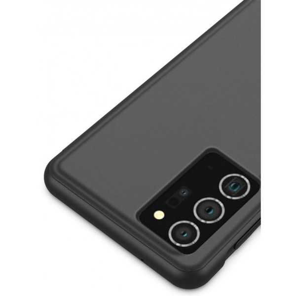 Samsung Note 20 Ultra Smart Flip Case Clear View V2 Rocket Black