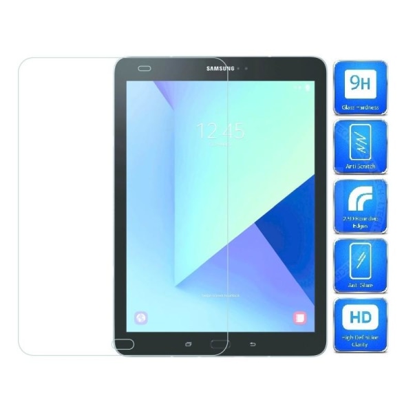 Samsung Tab S3 9,7" Hærdet glas 0,26mm 2,5D 9H Transparent