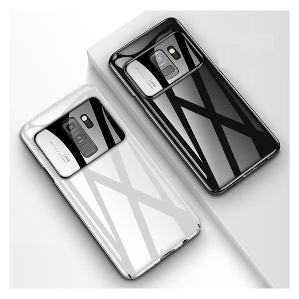 Samsung S9 Plus Ultra tynd stødabsorberende skal Blanc Svart