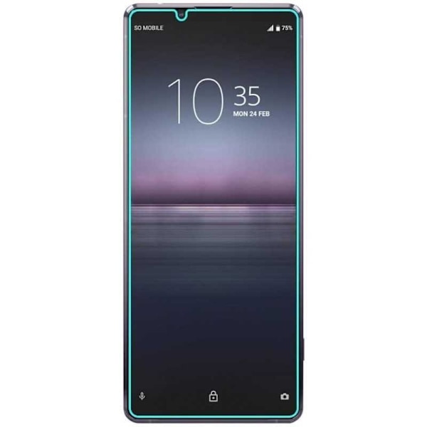 2-PACK Xperia 1 III Härdat glas 0.26mm 2.5D 9H Transparent
