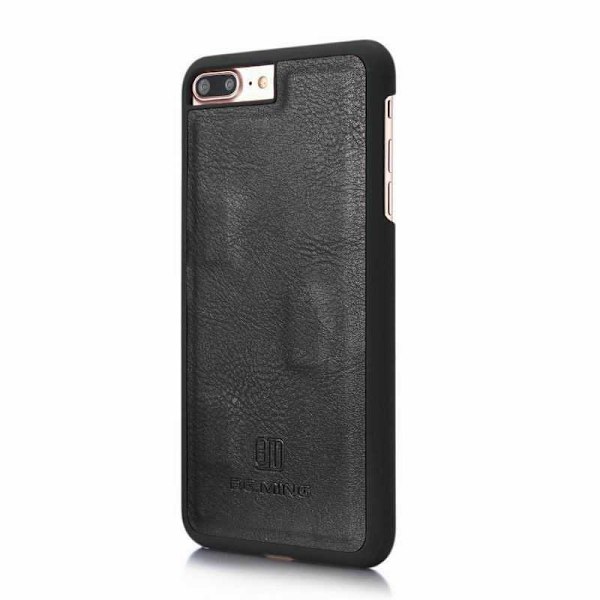 Mobilplånbok Magnetisk DG Ming iPhone 8 Plus Svart