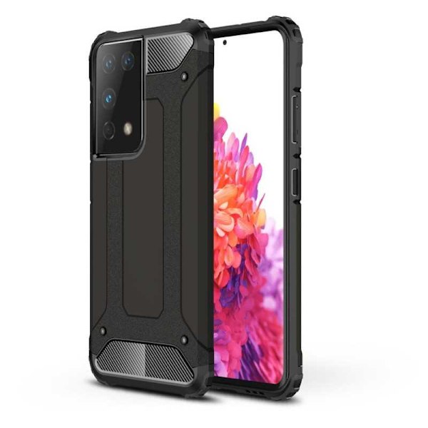Samsung S21 Ultra Shockproof Shell SlimArmor Svart