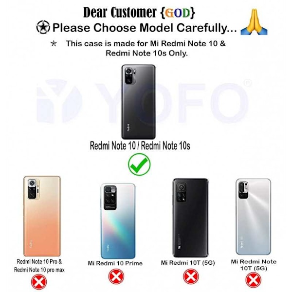 Redmi Note 10 Stötdämpande Mjukt Skal Simple Transparent
