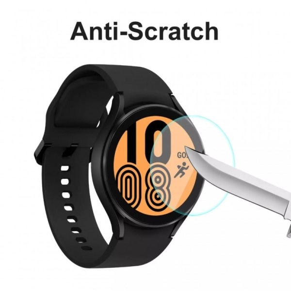 Galaxy Watch 4 44mm hærdet glas 0.2mm 9H 2.5D Transparent