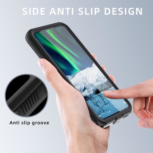 Samsung S22 koko kehon vedenpitävä premium-suoja - 2m Transparent