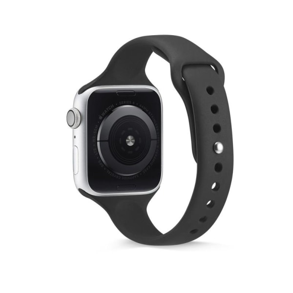 Apple Watch 38/40/41mm Slimmad Stilren Silikon Armband Vit