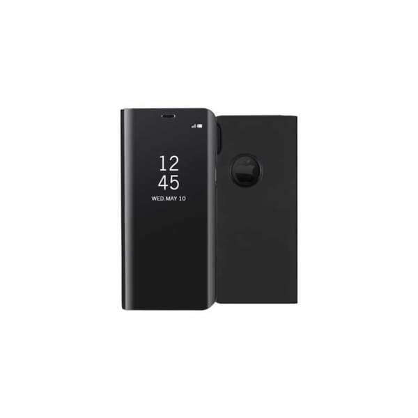 iPhone XR Smart Flip Case Clear View Seisova V2 Rocket Svart