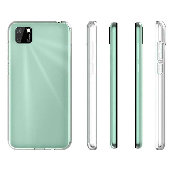 Huawei Y5P Stötdämpande Mjukt Skal Simple Transparent