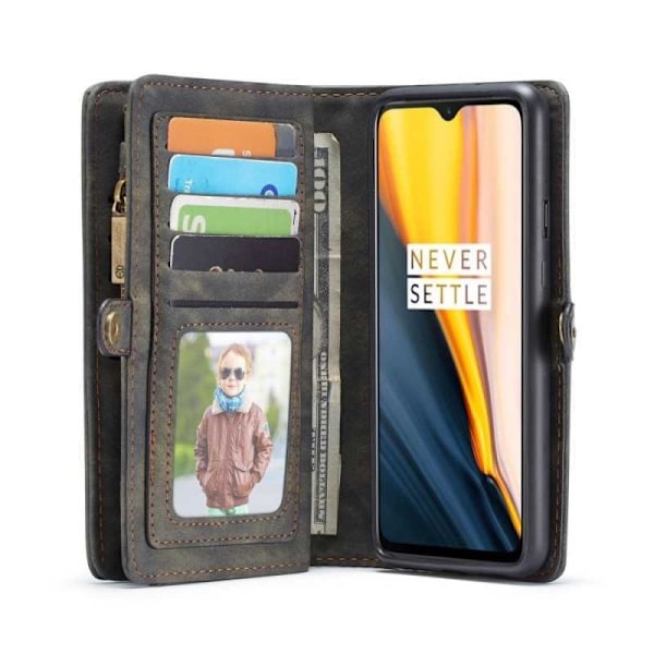 Monipaikkainen lompakkokotelo OnePlus 7 Black