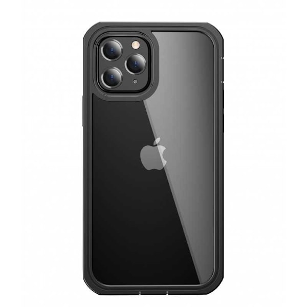 iPhone 12 Mini Comprehensive Premium 3D -kuori ThreeSixty Black