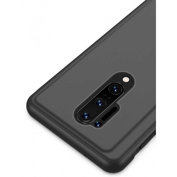 OnePlus 8 Pro Smart Flipfodral Clear View Standing V2 Rocket Svart