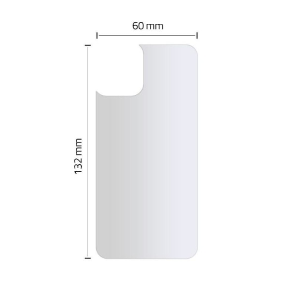 iPhone 11 Pro Hærdet Glas 9H Bagside Hofi Glass Pro Transparent