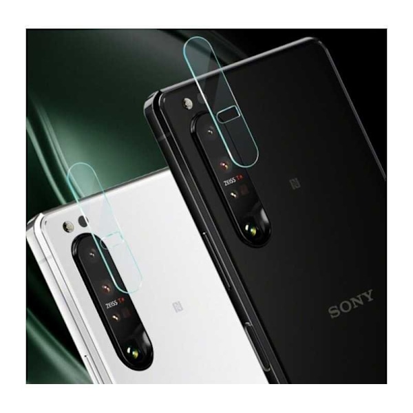2-PACK Xperia 1 III Kamera Skydd Linsskydd Transparent