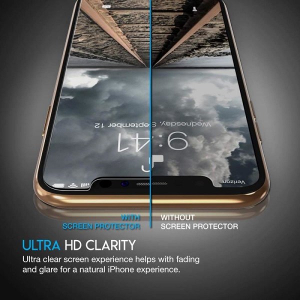 2-PACK iPhone 11 Pro Hærdet glas 0,26 mm 2,5D 9H Transparent