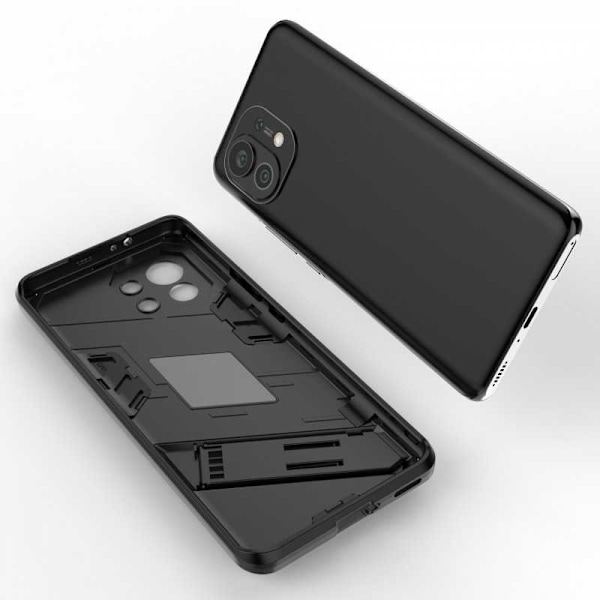 Xiaomi Mi 11 stødsikker etui med Kickstand ThinArmor V2 Svart