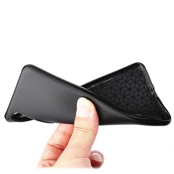 Huawei P30 iskunkestävä suojus FullCarbon V2 Black
