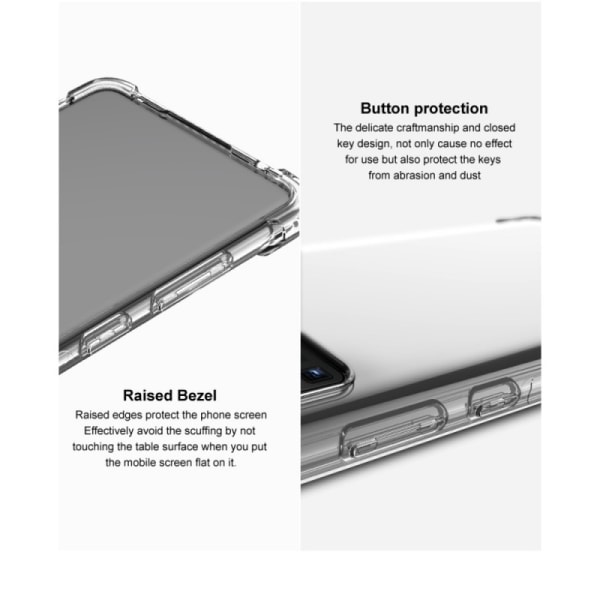 Xperia 5 III Stødabsorberende Silikone Shell Shockr Transparent
