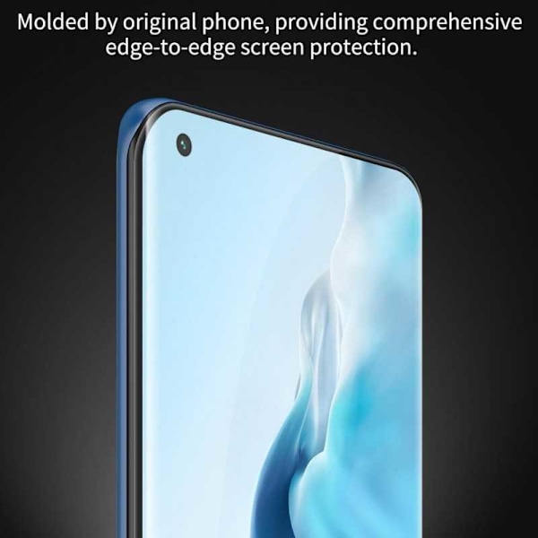 Xiaomi Mi 11 Härdat Glas 3D 0.26mm 9H Fullframe Transparent