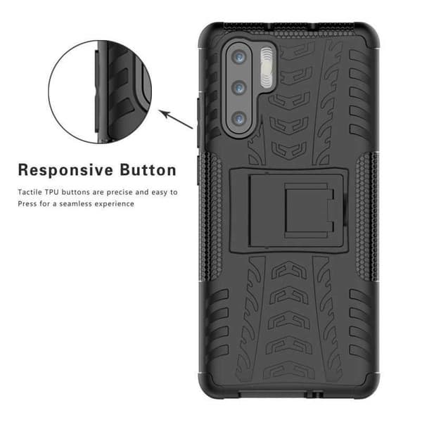 Huawei P30 Pro Iskunkestävä suojus Active Supportilla Black