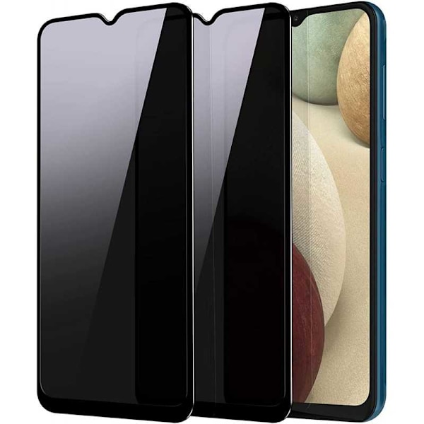 2-PACK Samsung A13 5G / A04s Privacy Hærdet glas 0,26 mm 2,5D 9H Transparent
